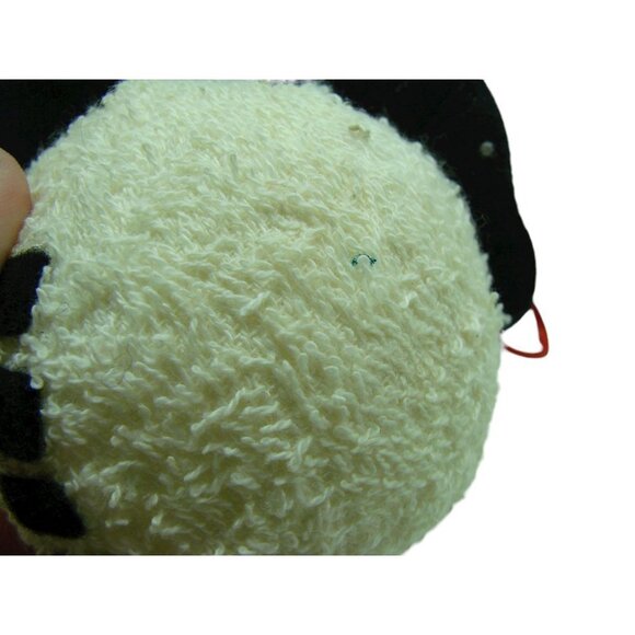 White Fuzzy Fleece Felt Fabric Hanging Snowman Christmas Ornament Tree Decor - Picture 6 of 6